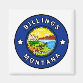 Aimant Billings Montana (Devant)