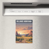 Aimant Billings Montana Travel (In Situ (Lave-vaisselle))