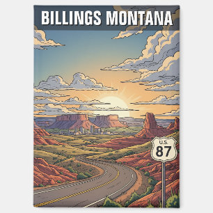 Aimant Billings Montana Travel