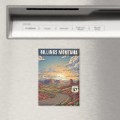 Aimant Billings Montana Travel (In Situ (Lave-vaisselle))