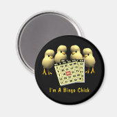 Aimant Bingo Chick (Recto/Verso)