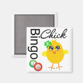 Aimant Bingo Chick (Recto/Verso)