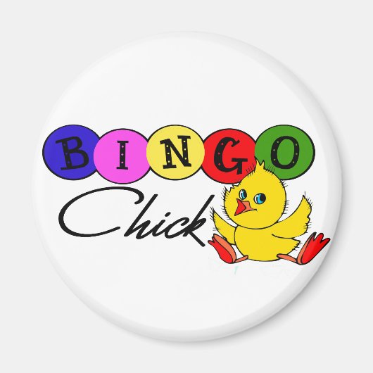 Aimant BINGO CHick (Devant)
