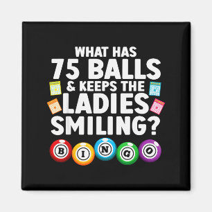 Aimant Bingo Cool Cadeau Pour Hommes Femmes Amateur de Bi