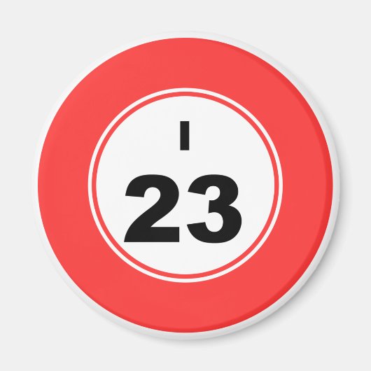 Aimant Bingo I (Devant)