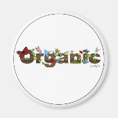 Aimant bio mignon. Pensez Vert ! (Devant)