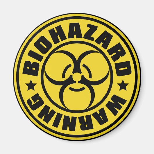 AIMANT BIOHAZARD (Devant)