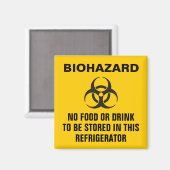 Aimant Biohazard icon (Recto/Verso)