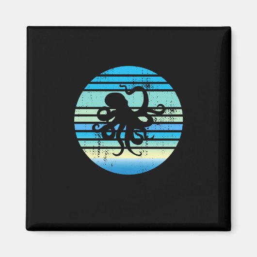 Aimant Biologiste de la marine d'Octopus (Devant)