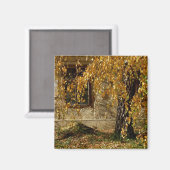 Aimant Birch En Automne (Recto/Verso)