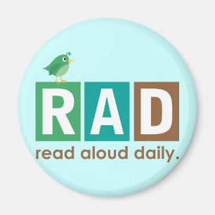 Aimant Bird RAD - Lire à haute voix Lecture quotidienne C