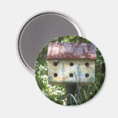 Aimant Birdhouse au soleil (Recto/Verso)