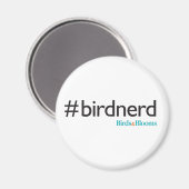 Aimant #BirdNerd (Recto/Verso)