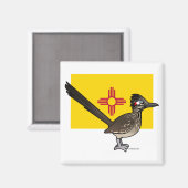 Aimant Birdorable d'Etat du Nouveau-Mexique : Roadrunner (Recto/Verso)