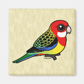 Aimant Birdorable Eastern Rosella (Devant)