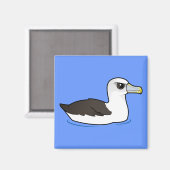 Aimant Birdorable Shy Albatross (Recto/Verso)