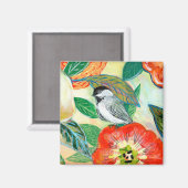 Aimant Birds & Butterfiles No 8 (Recto/Verso)