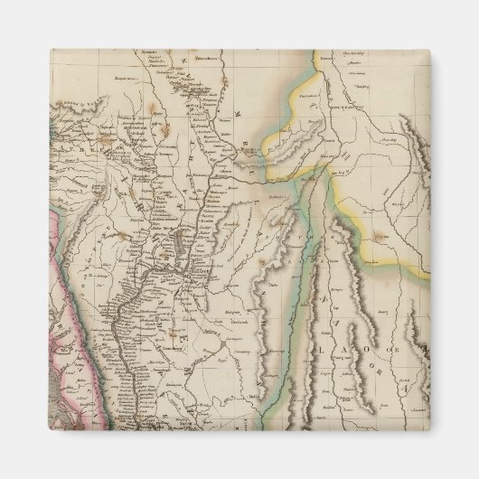 Aimant Birmah, Anam, Siam, Thaïlande (Devant)