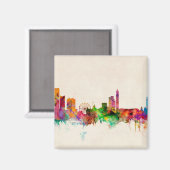 Aimant Birmingham Angleterre Skyline Cityscape (Recto/Verso)