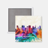 Aimant Birmingham Skyline (Recto/Verso)