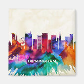 Aimant Birmingham Skyline (Devant)