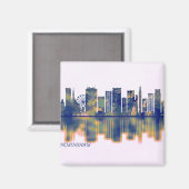 Aimant Birmingham Skyline (Recto/Verso)