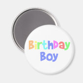 Aimant Birthday Boy (Recto/Verso)