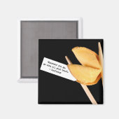 Aimant biscuit chinois Confucius (Recto/Verso)