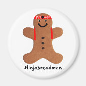 Aimant Biscuit Ninjabreadman (biscuit) (Devant)