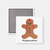 Aimant Biscuit Ninjabreadman (biscuit) (Recto/Verso)