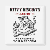 Aimant Biscuits Kitty Boulangerie (Devant)