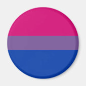 Aimant Bisexual pride (Devant)