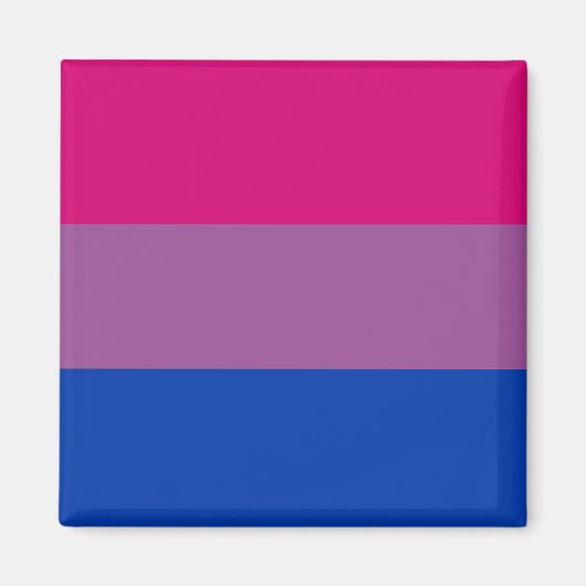 Aimant Bisexual pride (Devant)
