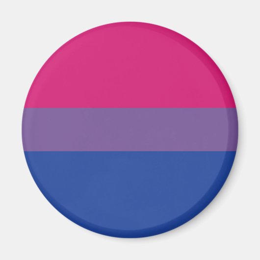 Aimant Bisexuel | Conception du drapeau de fierté | Tracé (Devant)