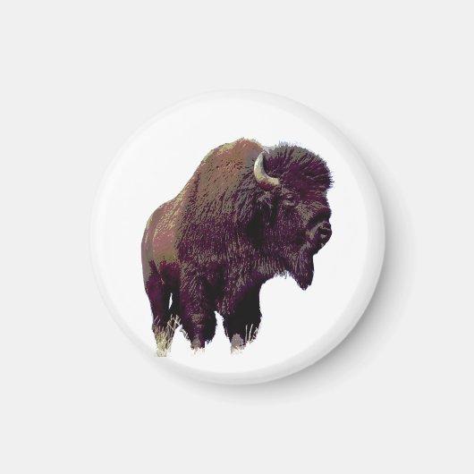 Aimant Bison Buffle  (Devant)