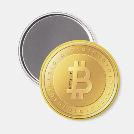 aimant bitcoin (Recto/Verso)