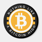 Aimant Bitcoin élevé (Devant)