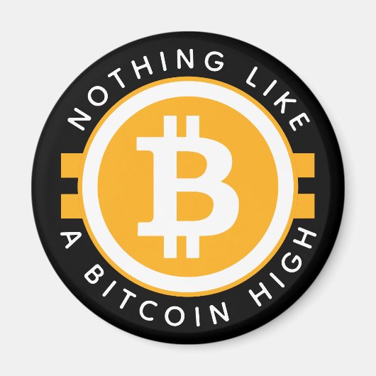 Aimant Bitcoin élevé (Devant)