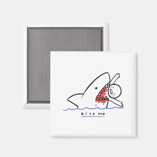 Aimant Bite-moi (Recto/Verso)