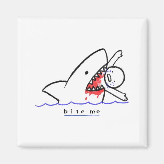 Aimant Bite-moi (Devant)