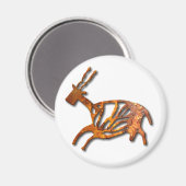 Aimant Black Buck - rouille (Recto/Verso)