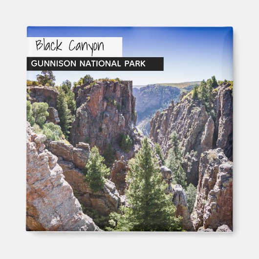 Aimant Black Canyon, Gunnison National Park Colorado (Devant)