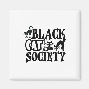 Aimant Black Cat Society