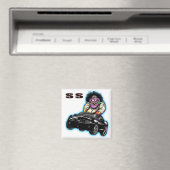 Aimant Black Chevy Camaro SS (In Situ (Lave-vaisselle))