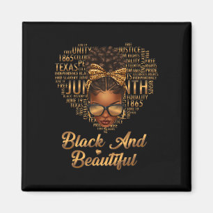 Aimant Black Et Belle Junetten Femmes Histoire Noire