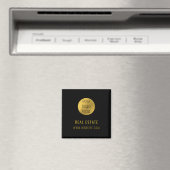 Aimant Black Gold Professional Real Agent Business (In Situ (Lave-vaisselle))