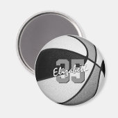 Aimant black grey kids sports party : préférence pour le  (Recto/Verso)