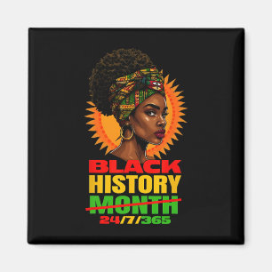 Aimant Black History 247365 Melanin Junetdix African Am