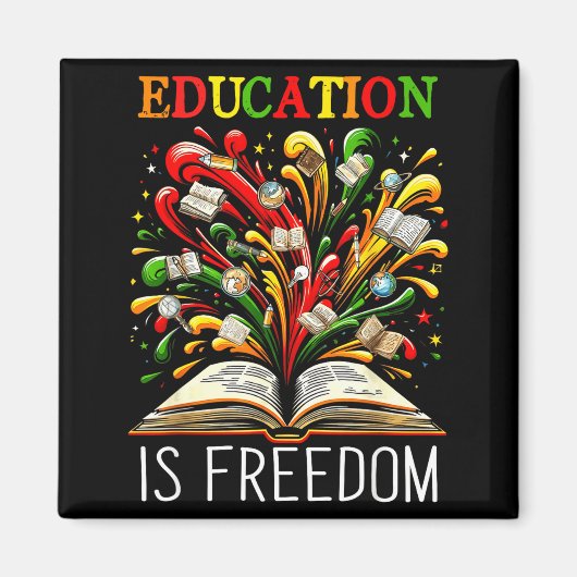 Aimant Black History Month Black Leaders African American (Devant)