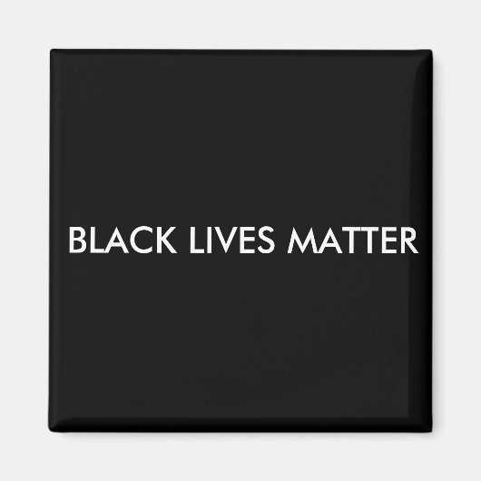 Aimant Black Lives Matnet, BLM (Devant)